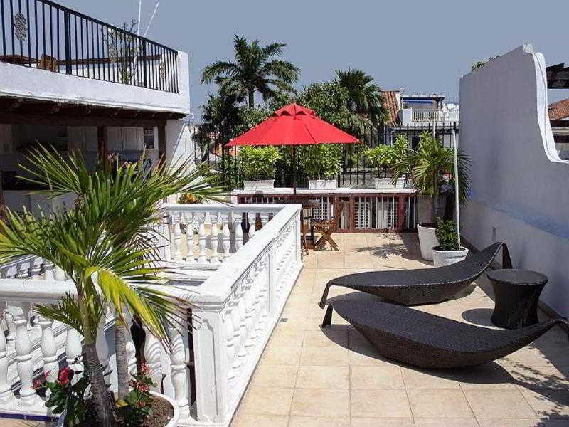 Hotel Casa Los Puntales Cartagena Exterior foto
