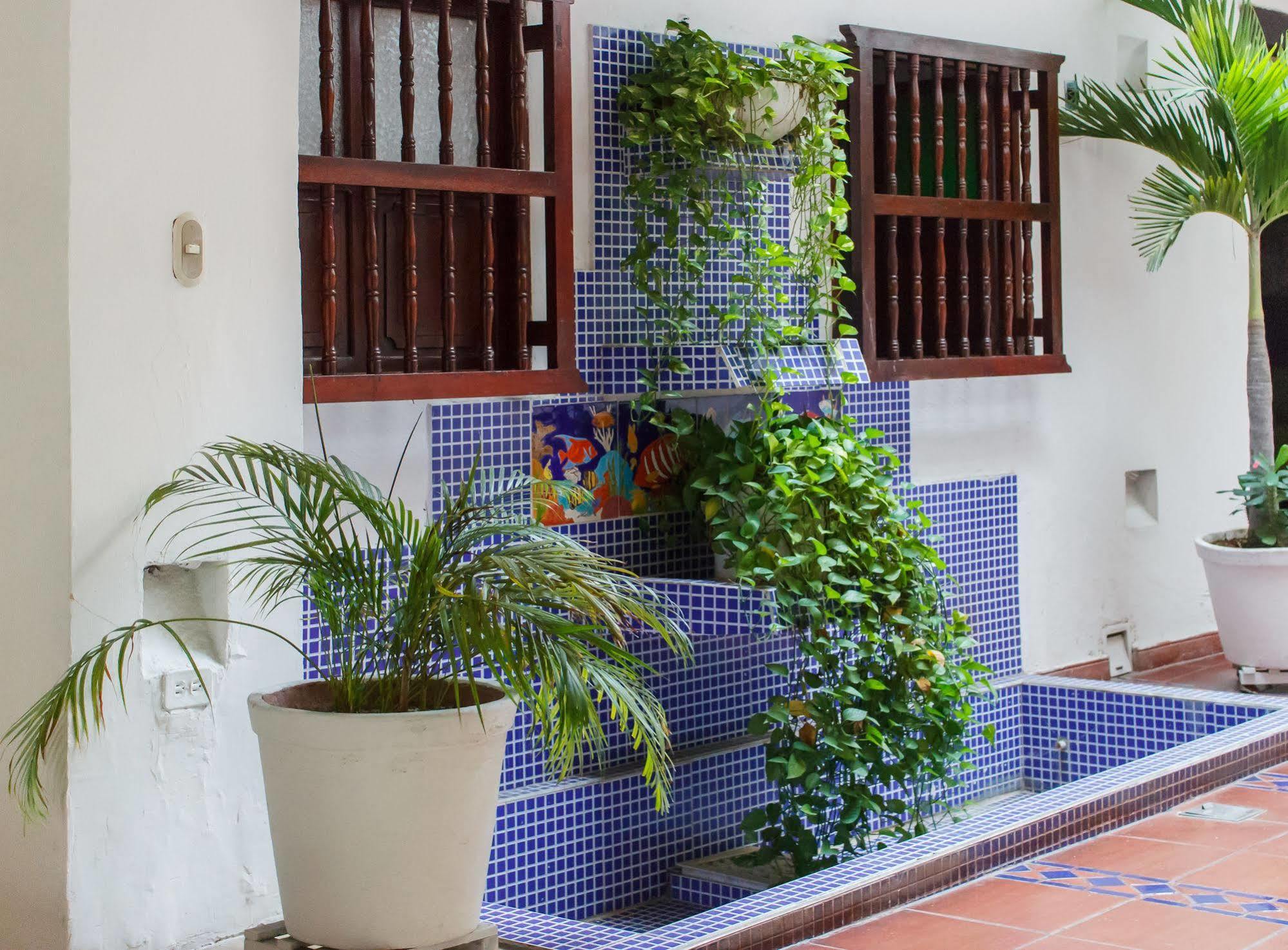 Hotel Casa Los Puntales Cartagena Exterior foto